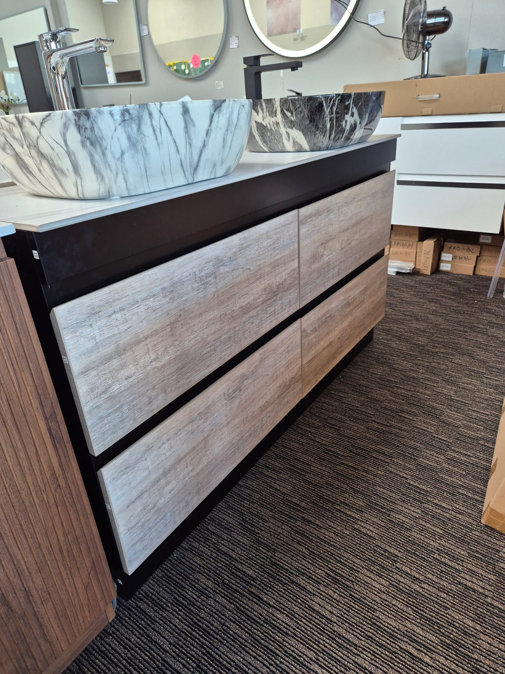 Lily Floor Standing/Wall Hanging Vanity