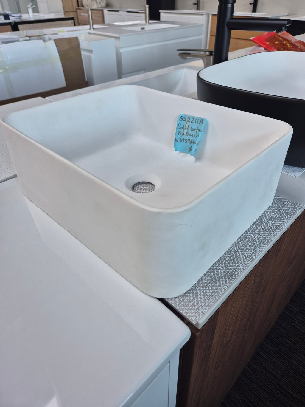 White Ceramic Bathroom Basin