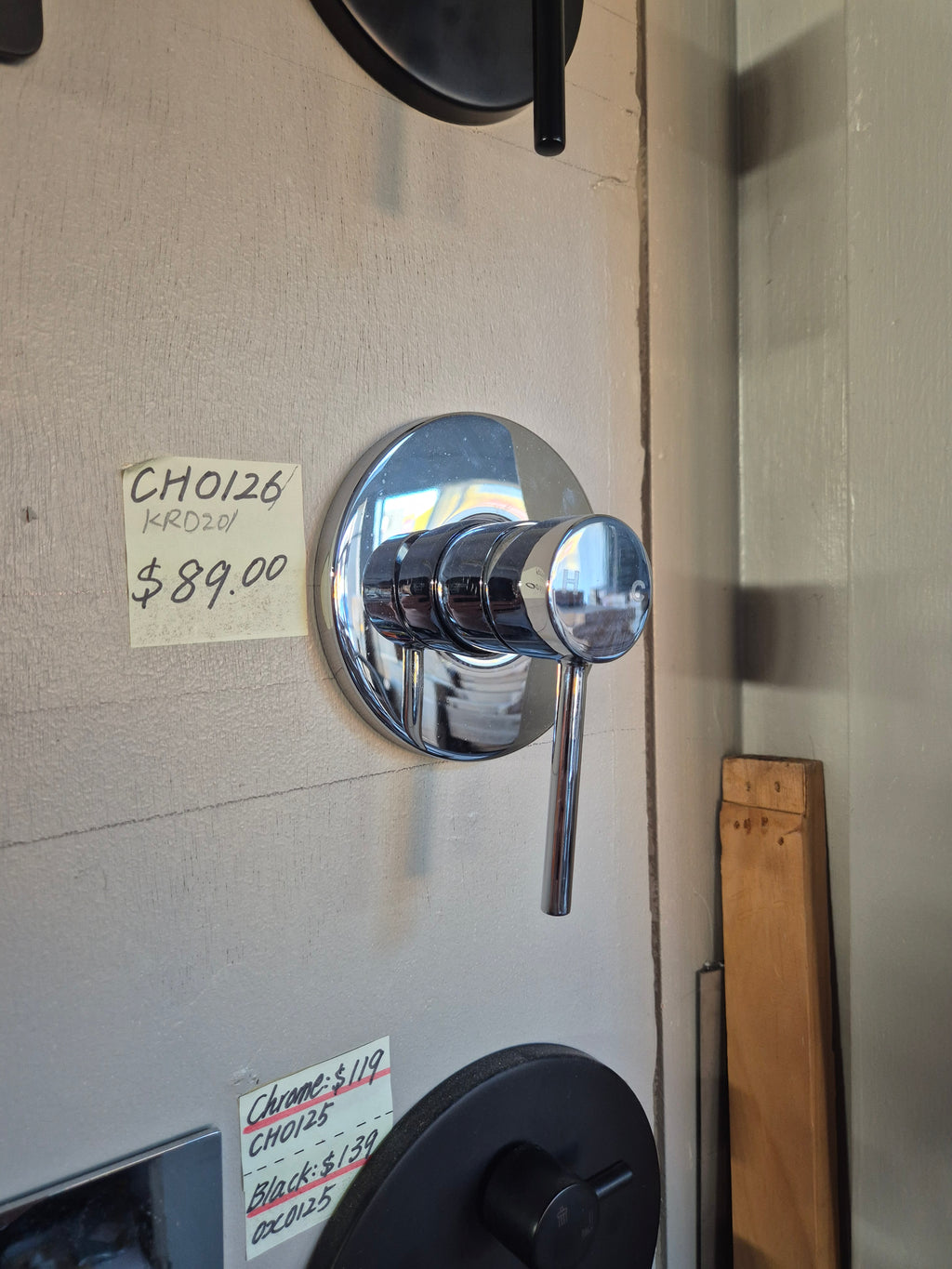 Round Simple Shower Mixer