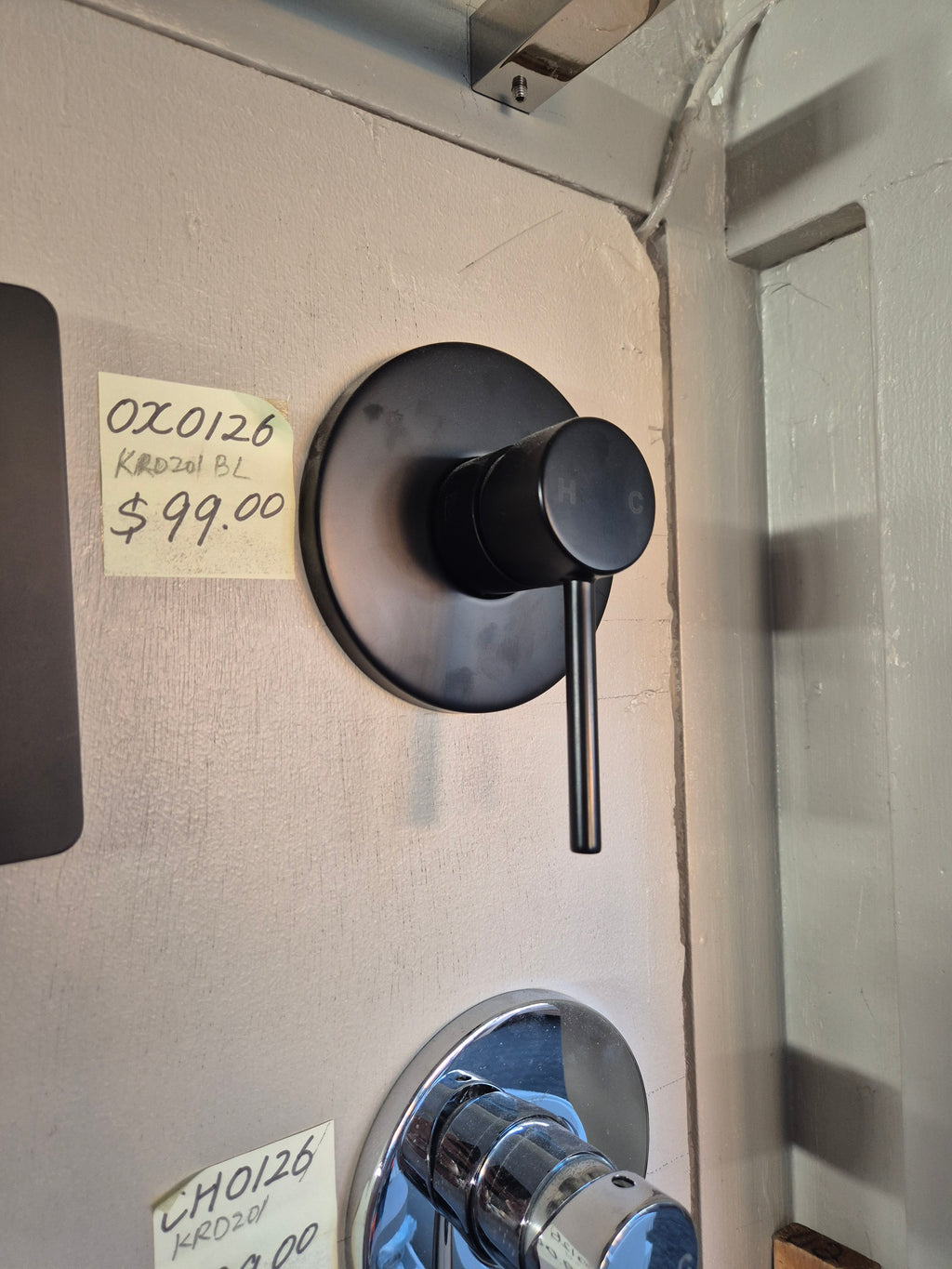Round Simple Shower Mixer