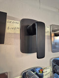 Smooth Curved Black Shower Mixer