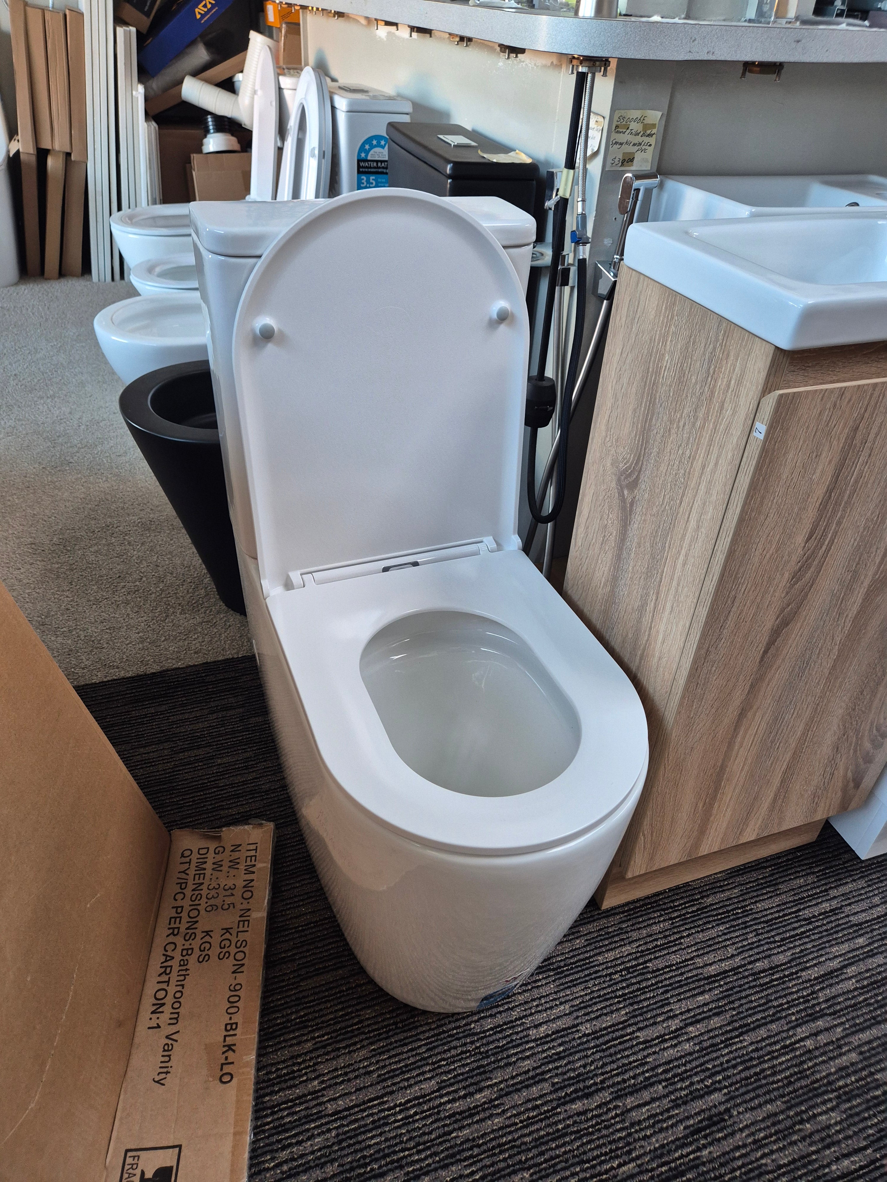 Super High Tornado Flush Toilet