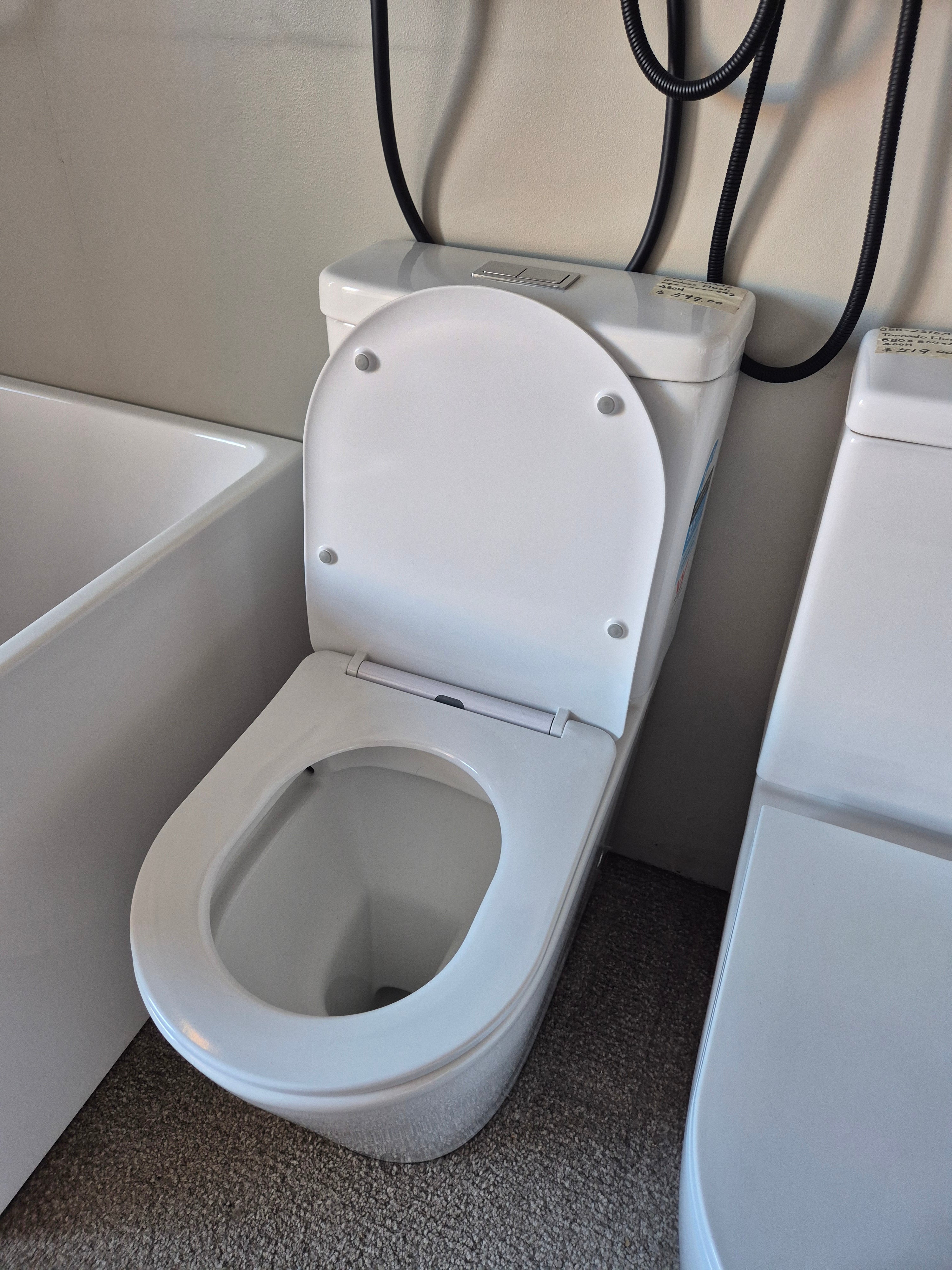 645mm Rimless Toilet
