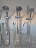Round Hand-Held Adjustable Shower Set