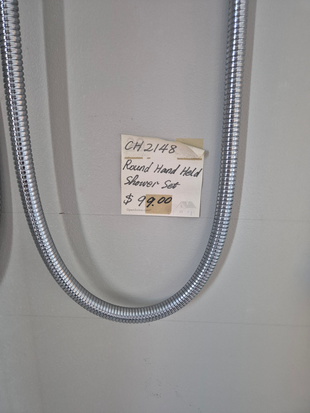 Round Hand-Held Shower Set