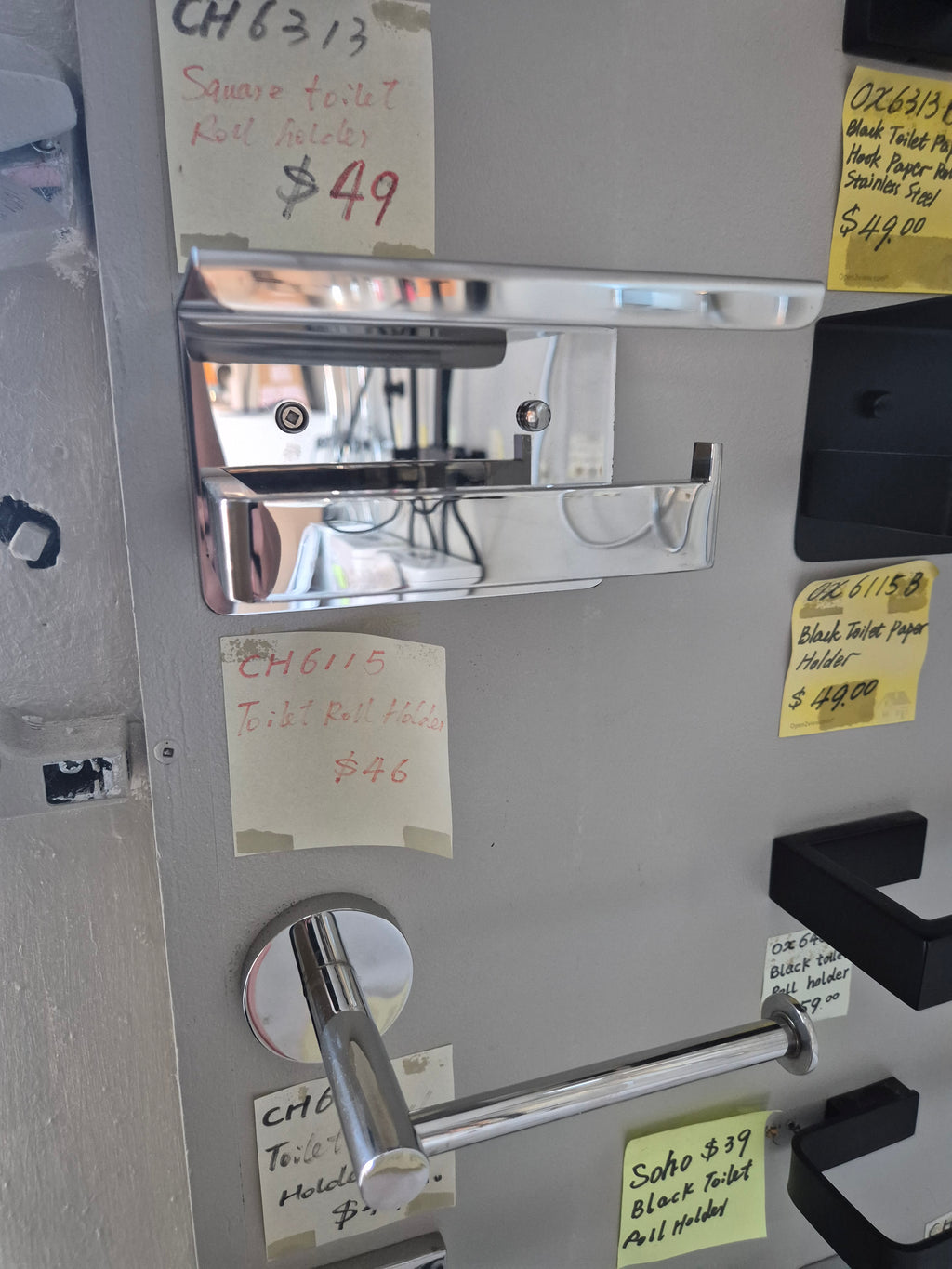Toilet Roll Holder With Shelf