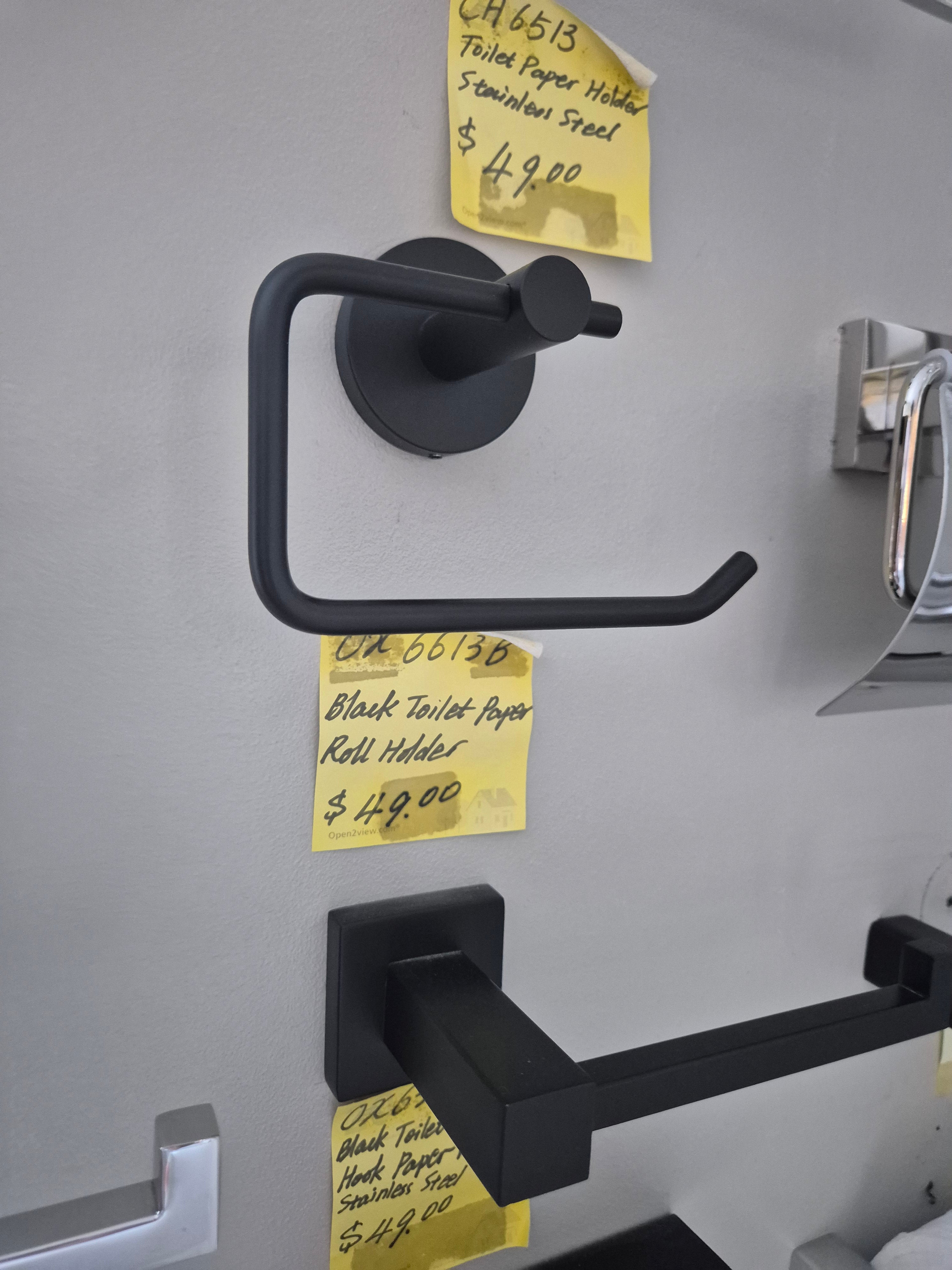 Curved Toilet Roll Holder