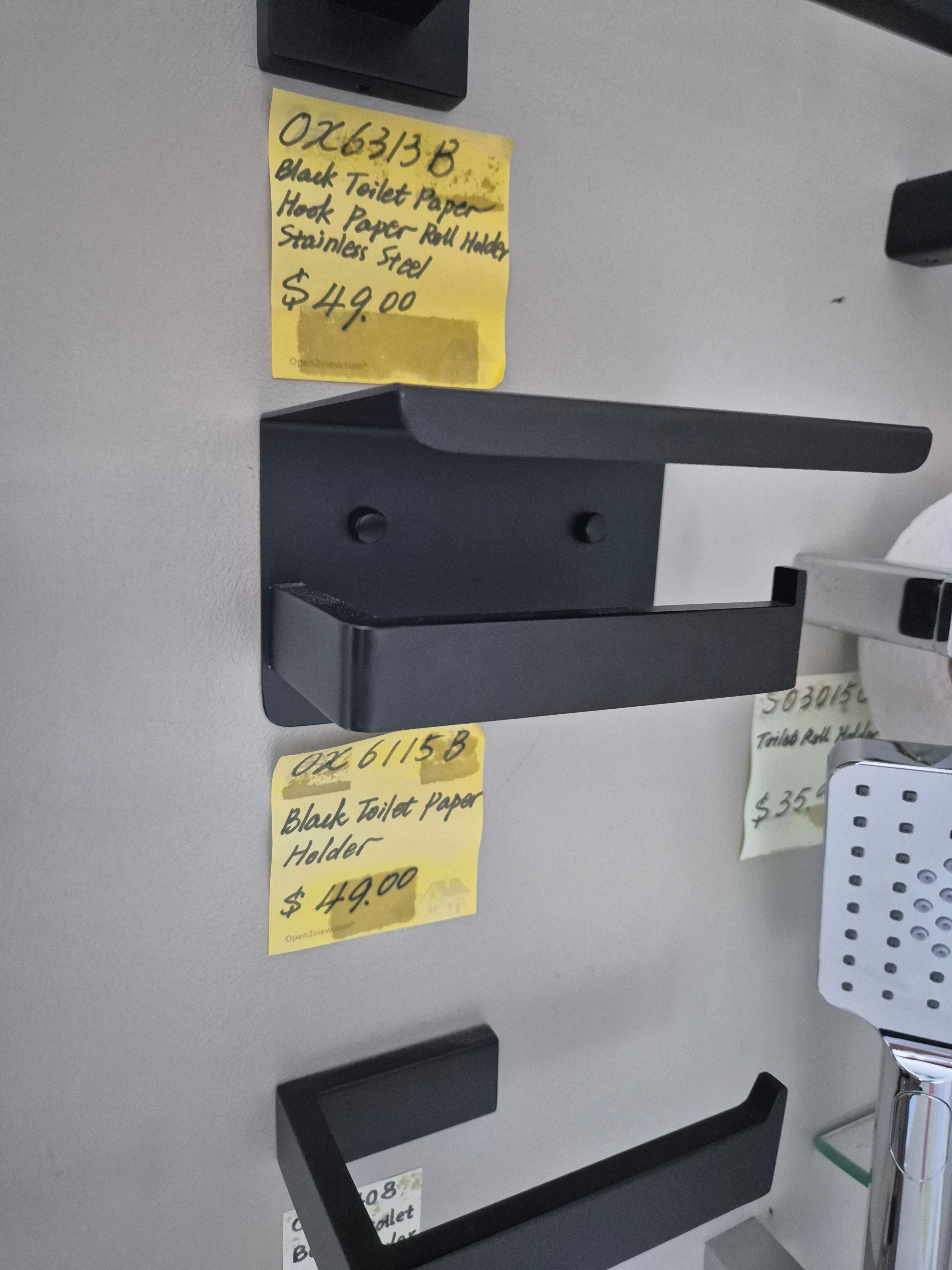 Toilet Roll Holder With Shelf